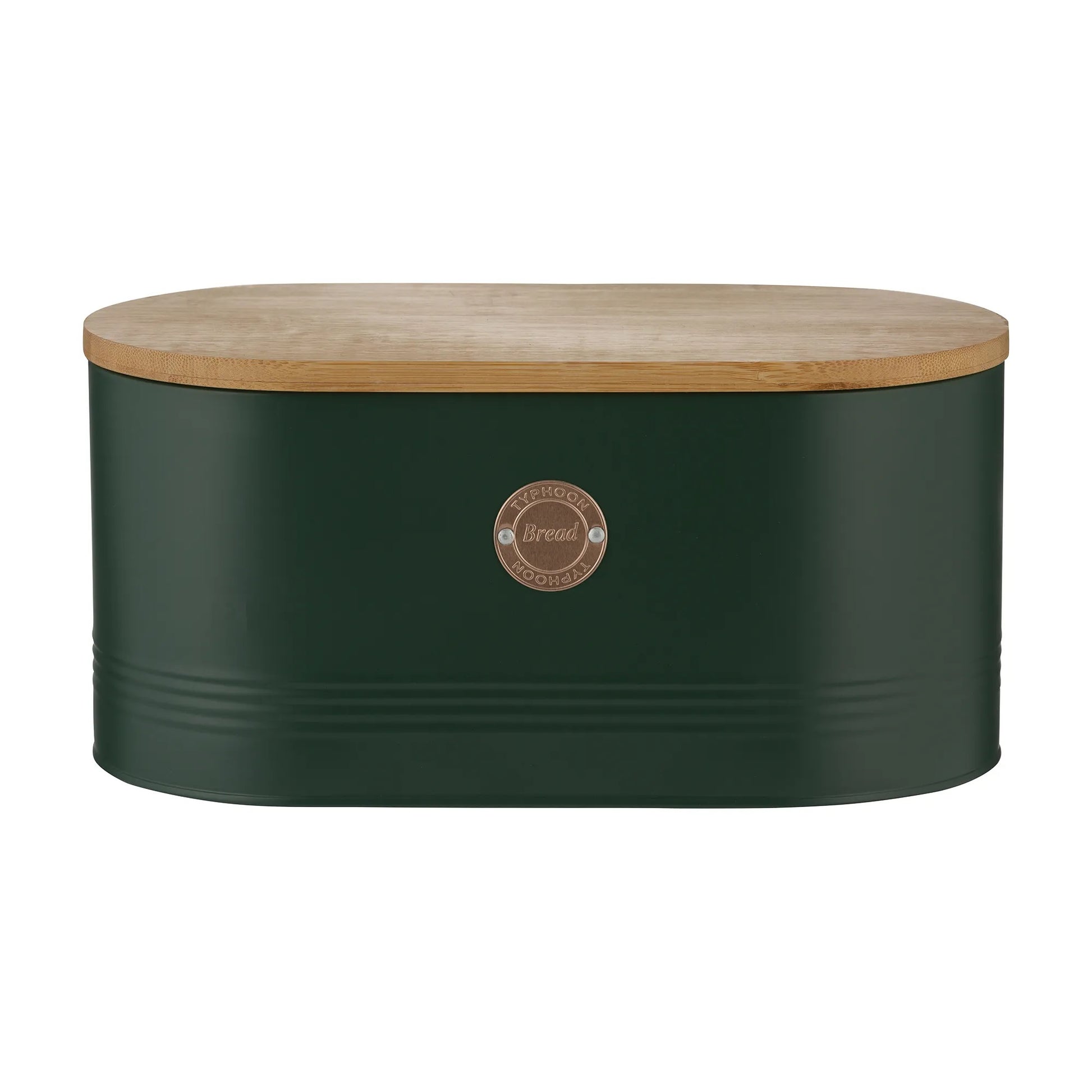 Bread Bin Minimalist Green Canister