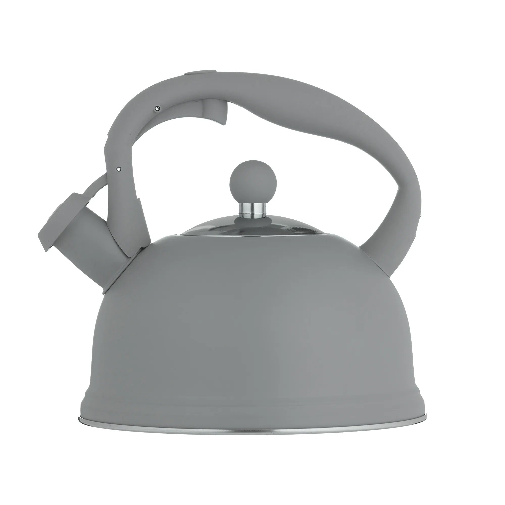 1.8L Grey Stovetop Whistling Kettle