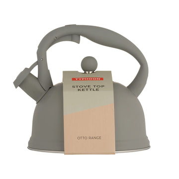1.8L Grey Stovetop Whistling Kettle