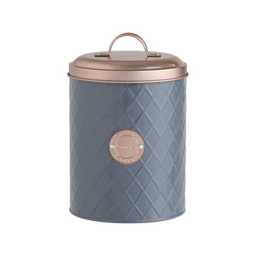 Henrik Copper Grey Biscuit Storage Jar