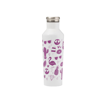 Typhoon Pure 800ml Metal Emoji Water Gym Drinking Bottle