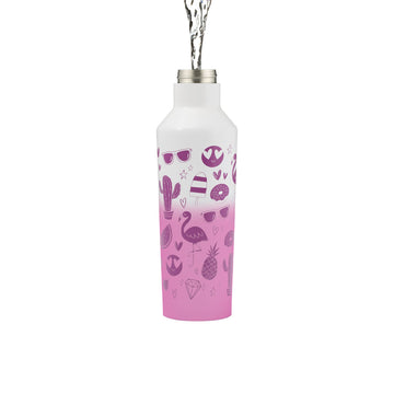 Typhoon Pure 800ml Metal Emoji Water Gym Drinking Bottle
