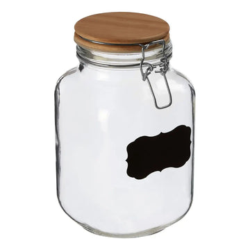 Grocer Medium 2L Glass Storage Jar