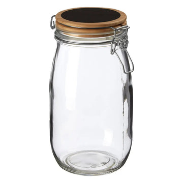 2pcs Large & Medium Airtight Glass Jars Set