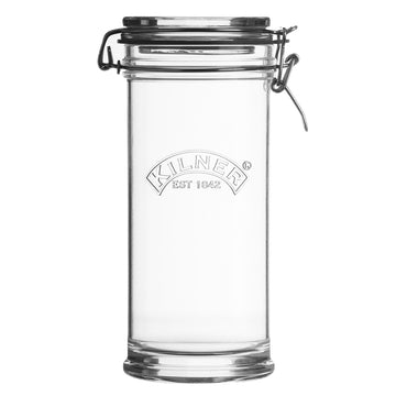 Kilner 1 Litre Glass Signature Clip Top Storage Jar