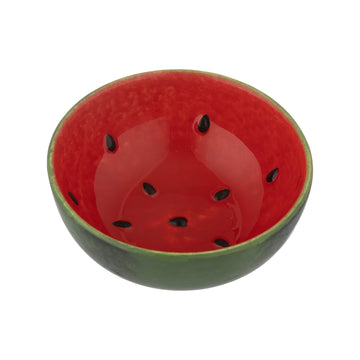 2Pcs World Foods 11cm Watermelon Round Ceramic Bowl