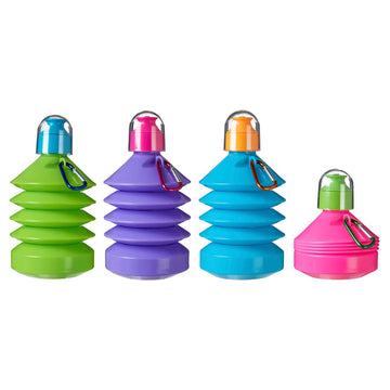 650ml Mimo Purple Collapsible Drinking Bottle