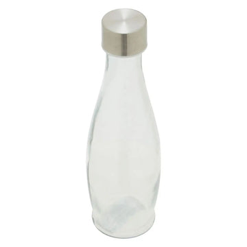 550ml Glass Bottle with Screw Top Lid Tapered Design