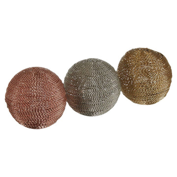 Hage Set of 3 Small Decorative Balls