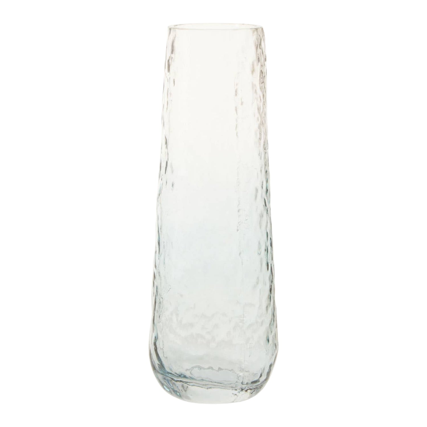 Brann Large Blue Ombre Glass Vase