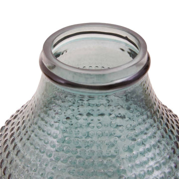 Ballo Small Green Glass Vase