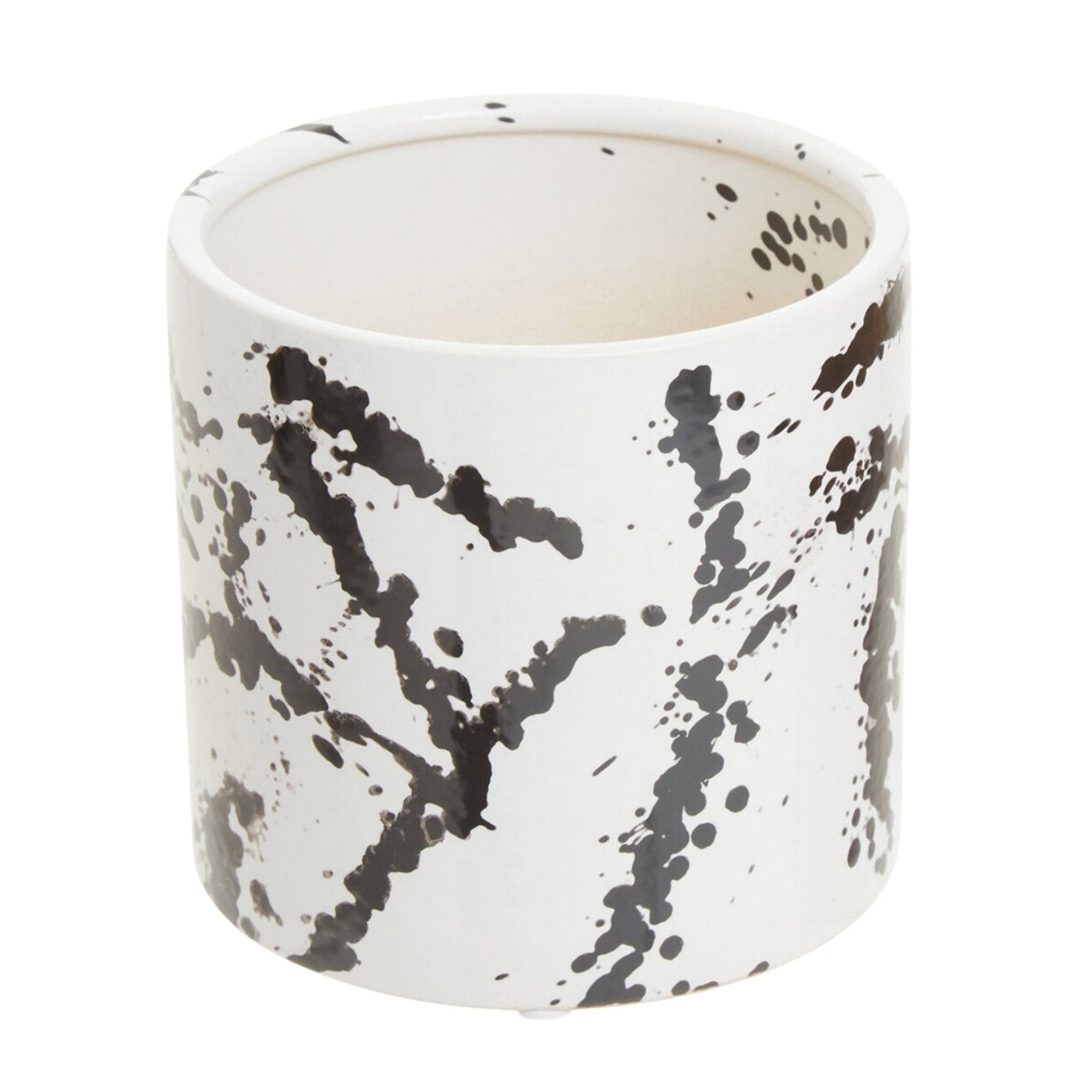 Sorrelle Black and White Small Planter