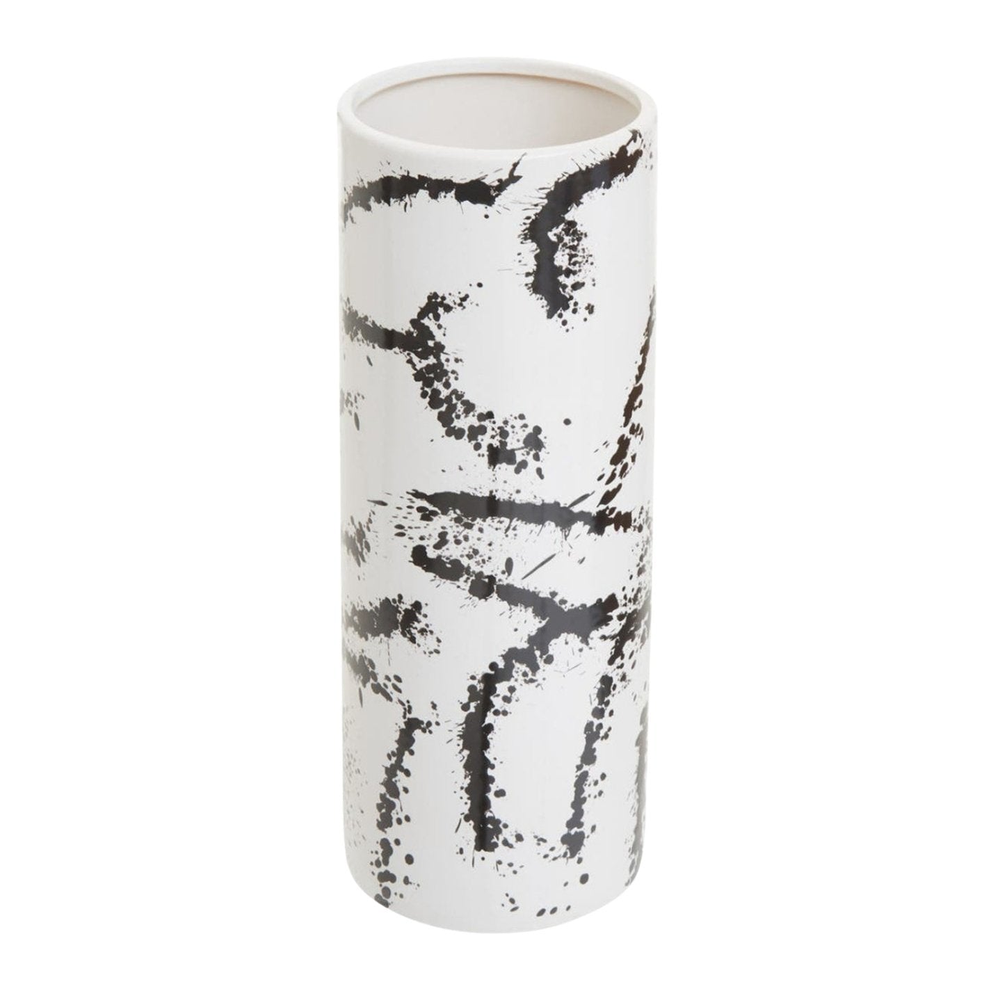 Sorrelle Large Black & White Ceramic Vase