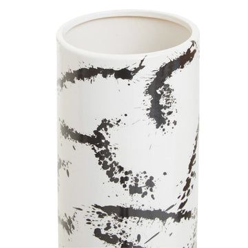 Sorrelle Large Black & White Ceramic Vase