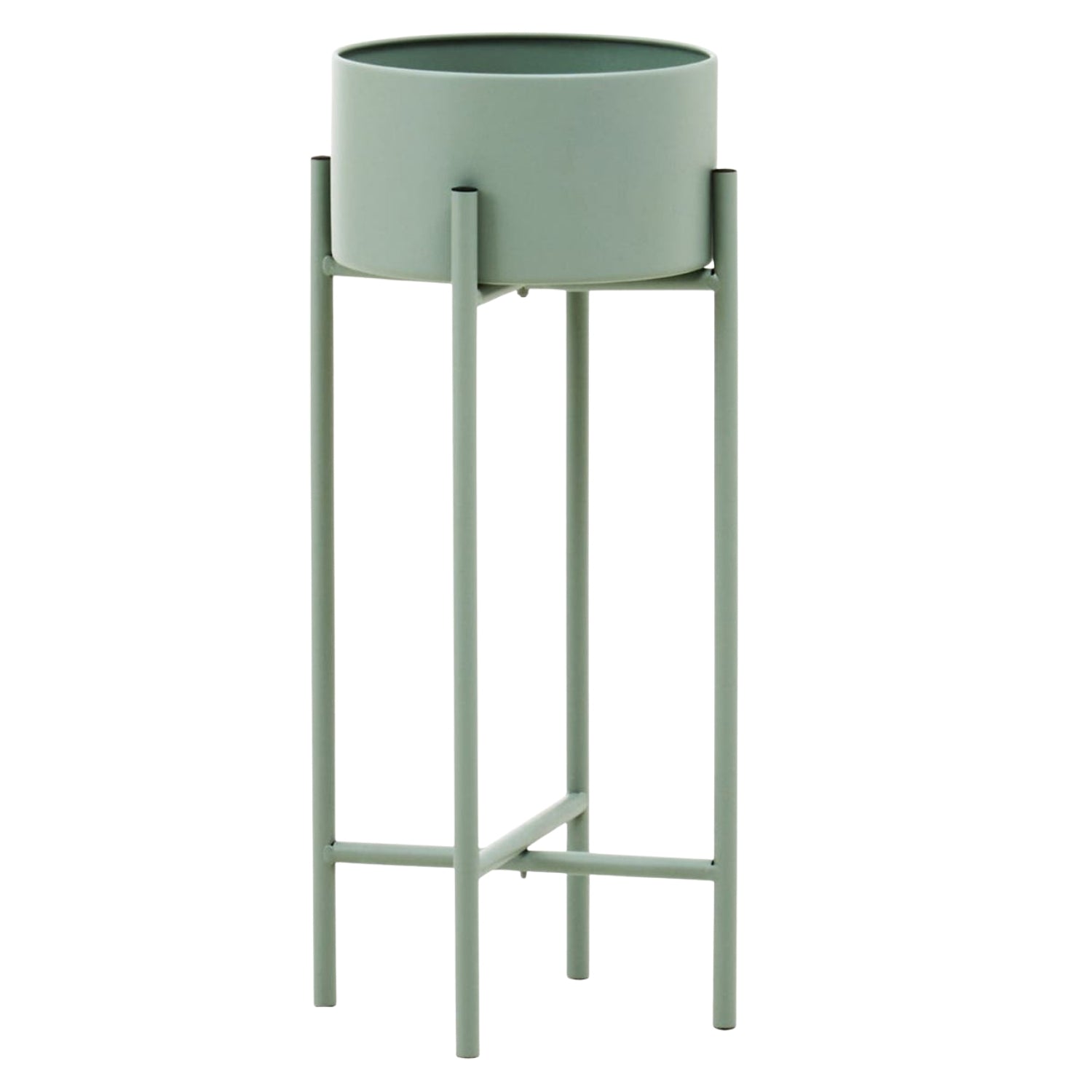 Trova Small Green Floor Standing Planter