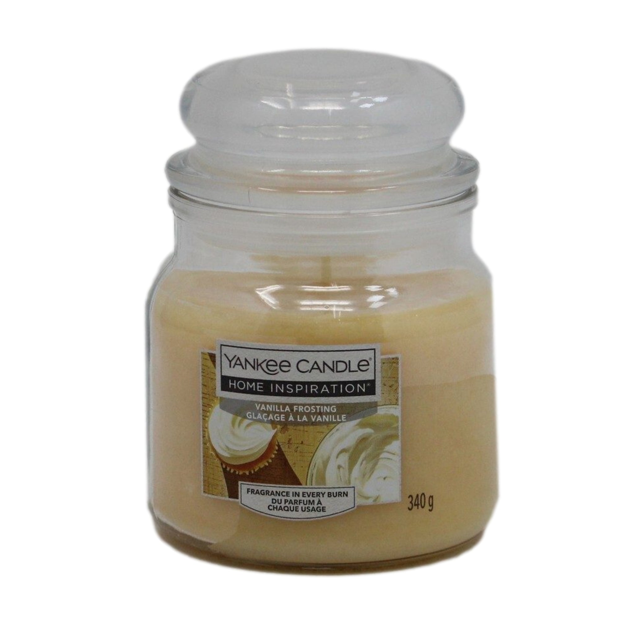 Yankee Candle Jar Vanilla Frosting Scent 340g