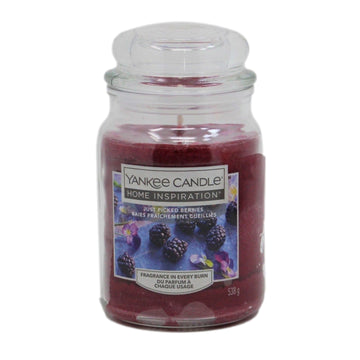 Just Picked Berries Yankee Scented Candle Jar