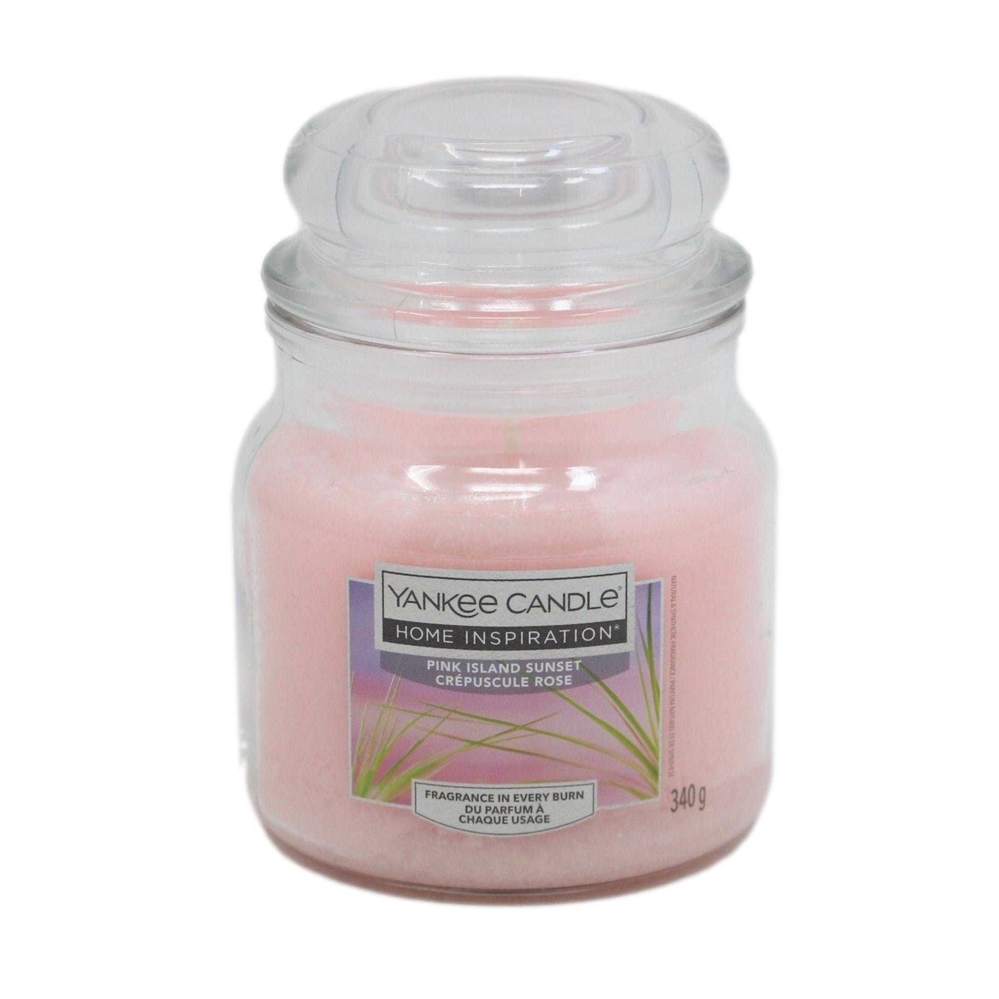 Yankee Candle Jar Pink Island Sunset Scent 340g