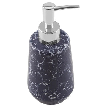 Bubble Dolomite Bathroom Soap Dispenser Dark Blue