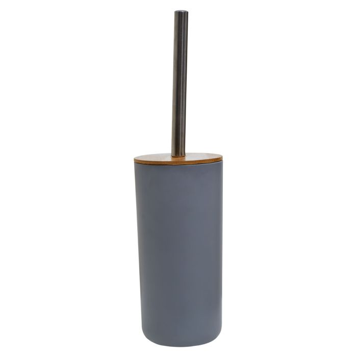 Canyon Grey Toilet Brush & Holder Sleek Bamboo