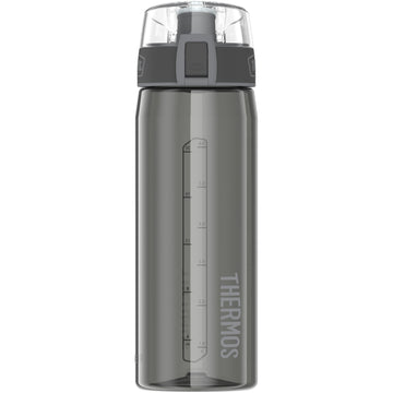 710ml Smoked Grey Hydration Water Bottle Push Button Lid