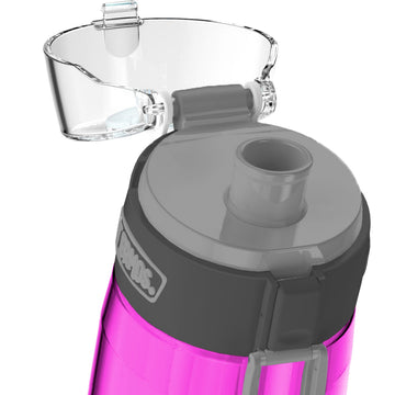 710ml Aubergine Hydration Water Bottle Push Button Lid