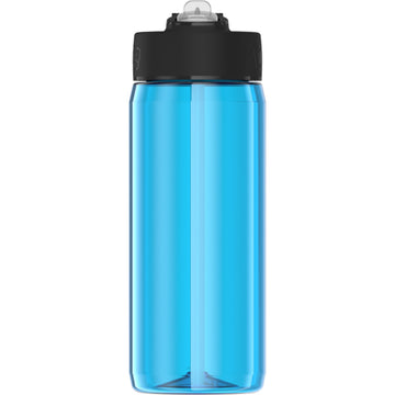 530ml Teal Hydration Straw Water Bottle Push Button Lid