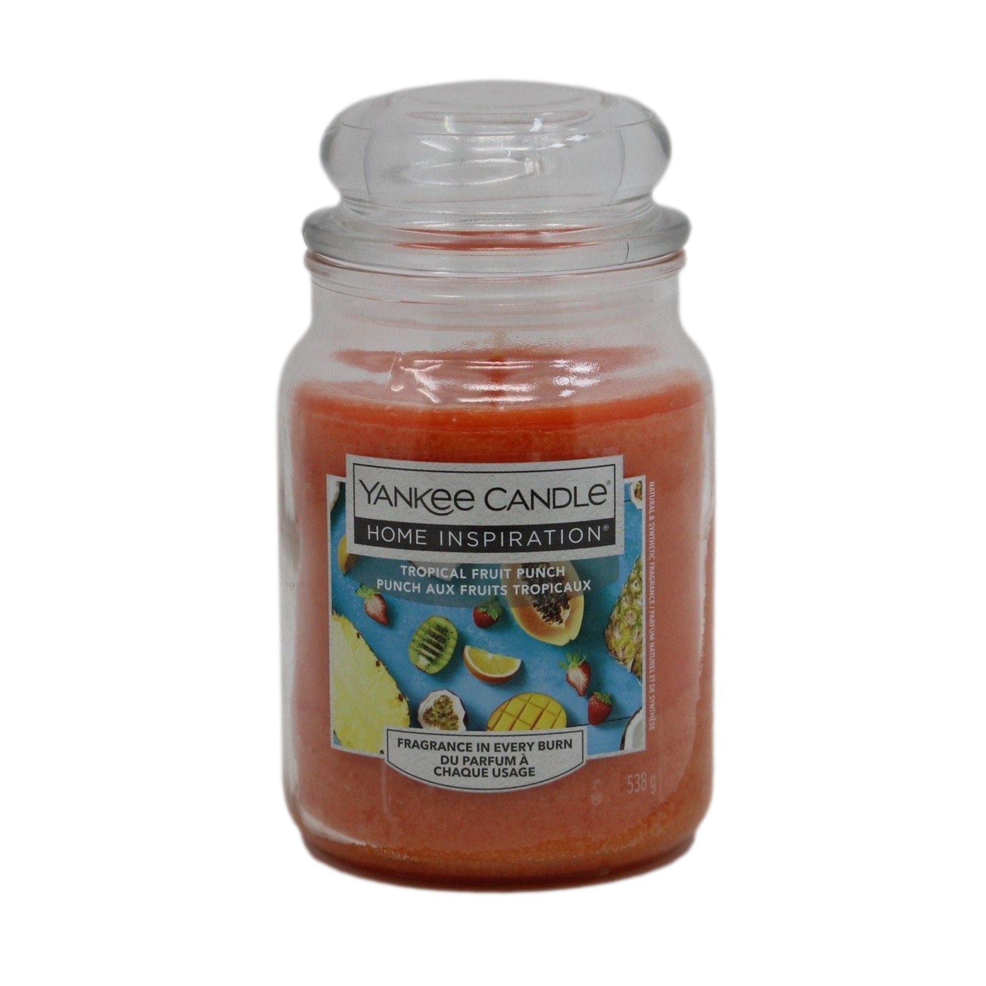 Yankee Candle Jar Tropical Fruit Punch Scent 538g