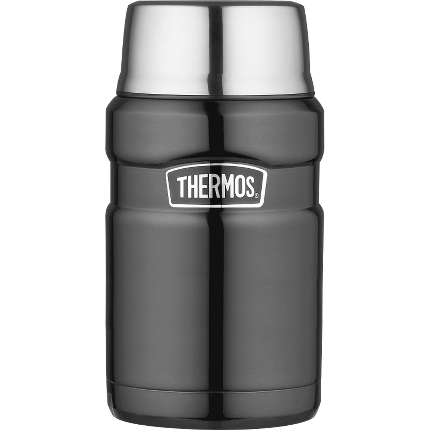 Thermos 710ml Gun Metal Grey Food Flask