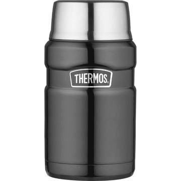 Thermos 710ml Gun Metal Grey Food Flask