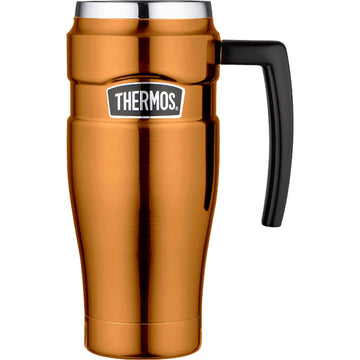 Thermos 470ml Stainless Steel Copper King Vacuum Flask with Handle