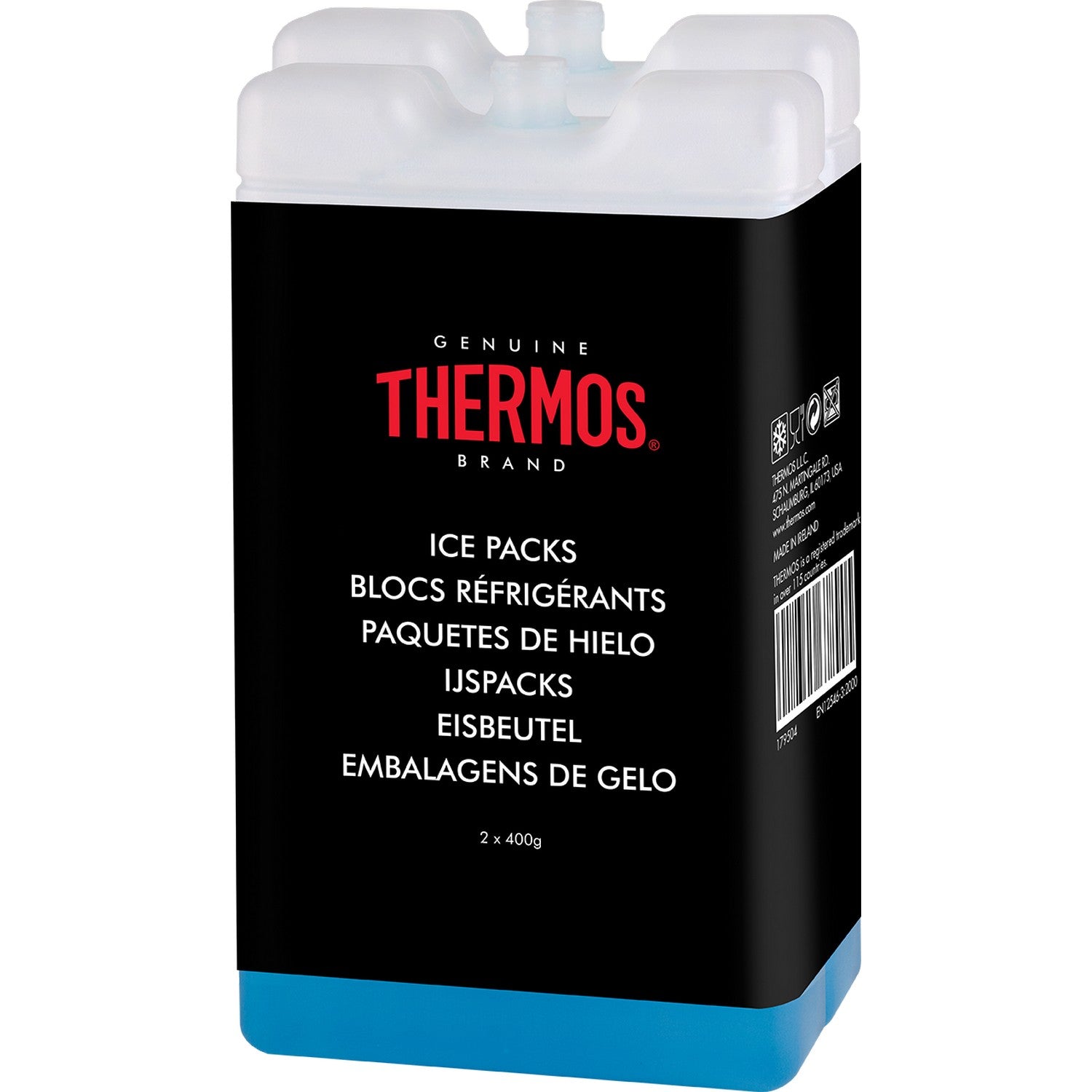 2X4G Non Toxic Aqueous Polypropylene Twin Ice Pack