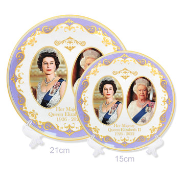 Queen Elizabeth II 15/21cm Decorative Plate Her Majesty Commemorative