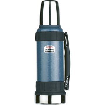Thermos 1.2L Hammertone Blue Vacuum Flask