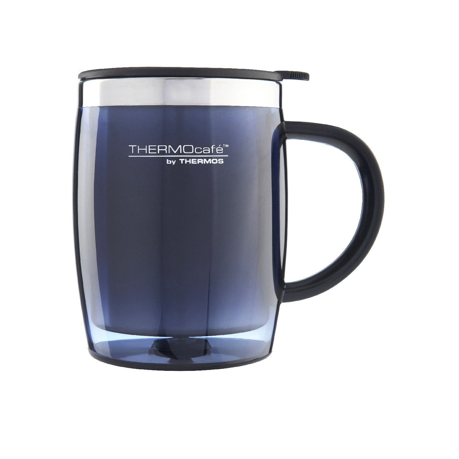 Thermos 450ml Blue Desk Mug