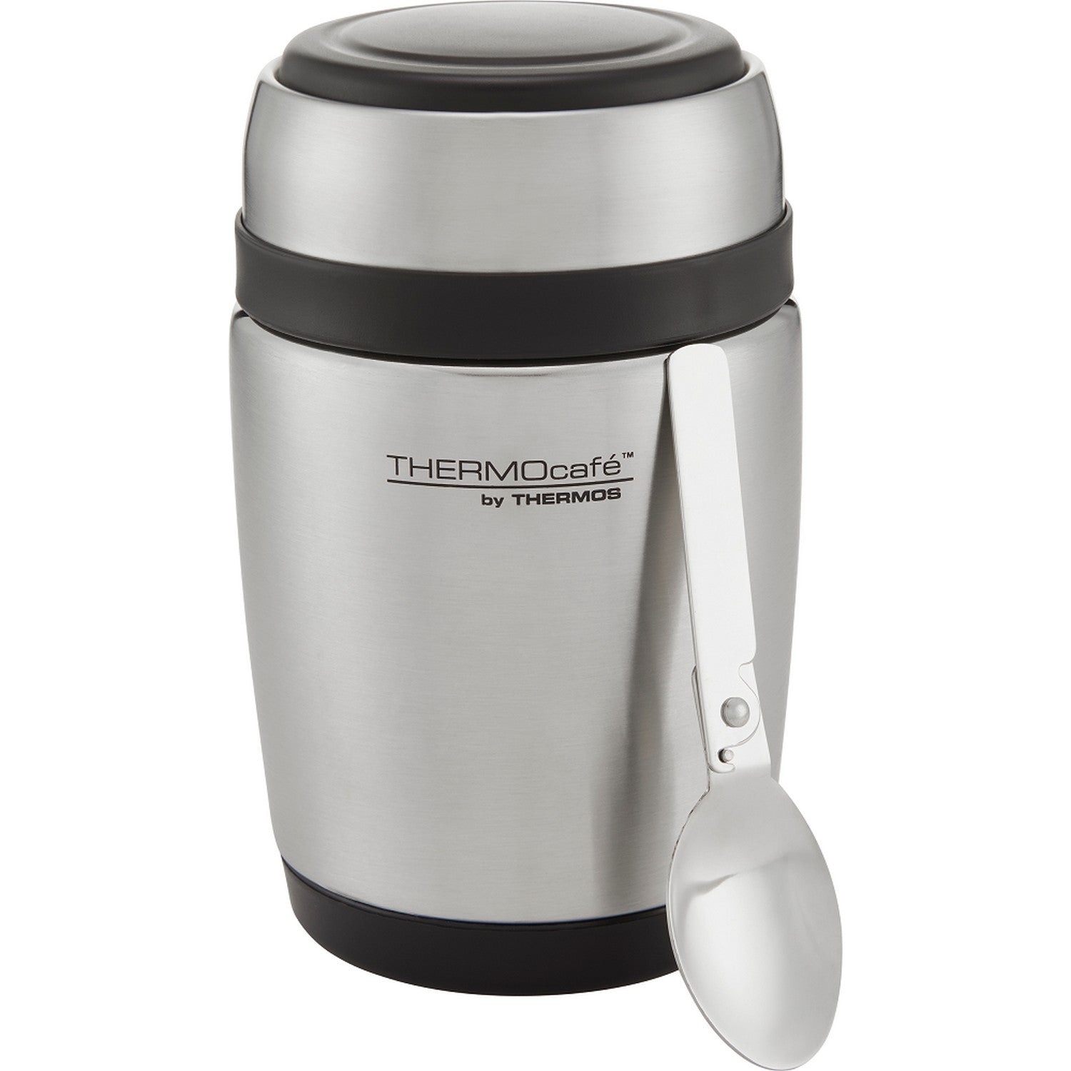 Thermos 400ml Stainless Steel Vacuum Flask with Spoon