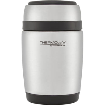 Thermos 400ml Stainless Steel Vacuum Flask with Spoon