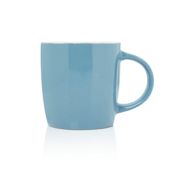 350ml Essentials Glossy Blue Stoneware Mug