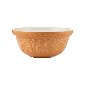 Mason Cash In The Forest 24cm Ochre Bear Mixing Bowl
