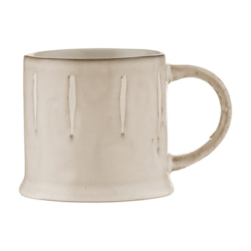 2Pcs 400ml Cream Stoneware Reactive Mug