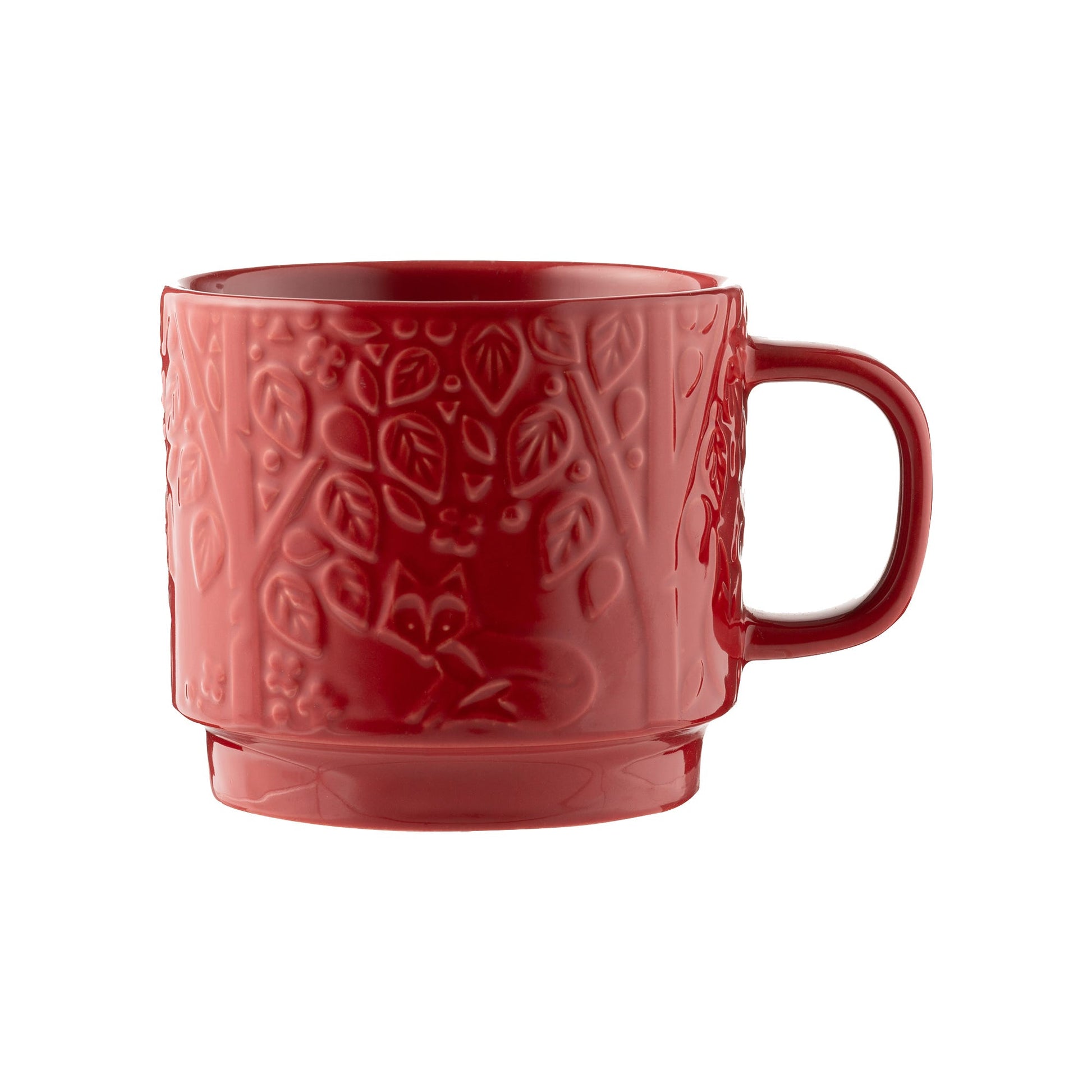 300ml Red Forest Theme Mug