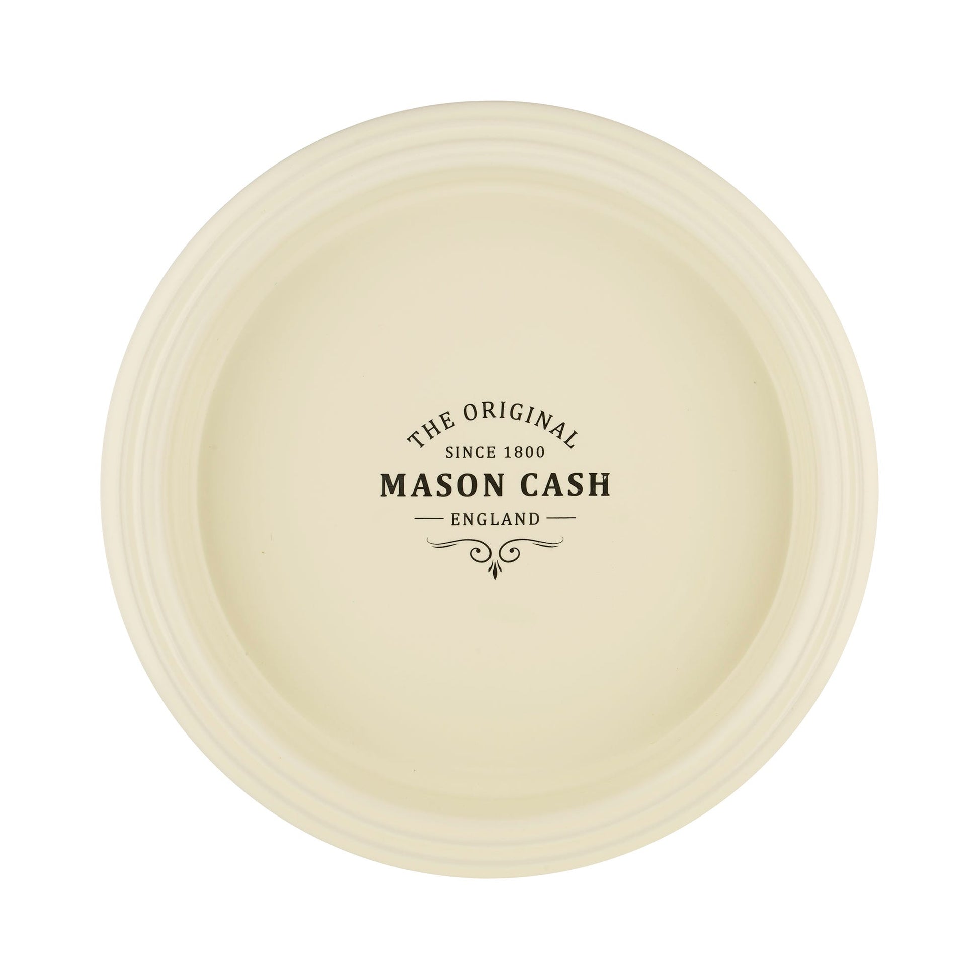 11" Classic Mason Cash Round Pie Ceramic Roasting Baking