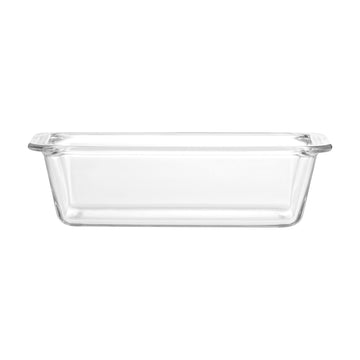 25cm Glass Loaf Pan Clear Tempered Bread Cake Tray