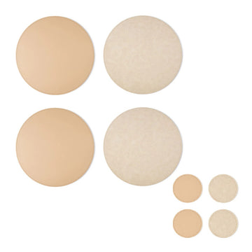 8Pcs Beige Placemat & Coaster Set