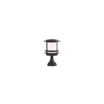 Stroud Black Aluminium Bollard Light