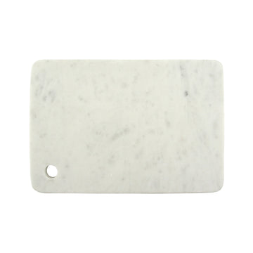 30x20cm White Marble Chopping Board