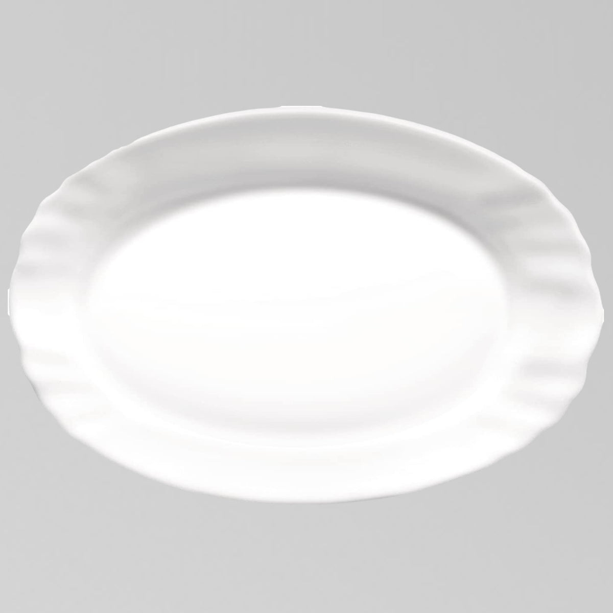 Bormioli Rocco 22cm Oval Glass Serving Plate