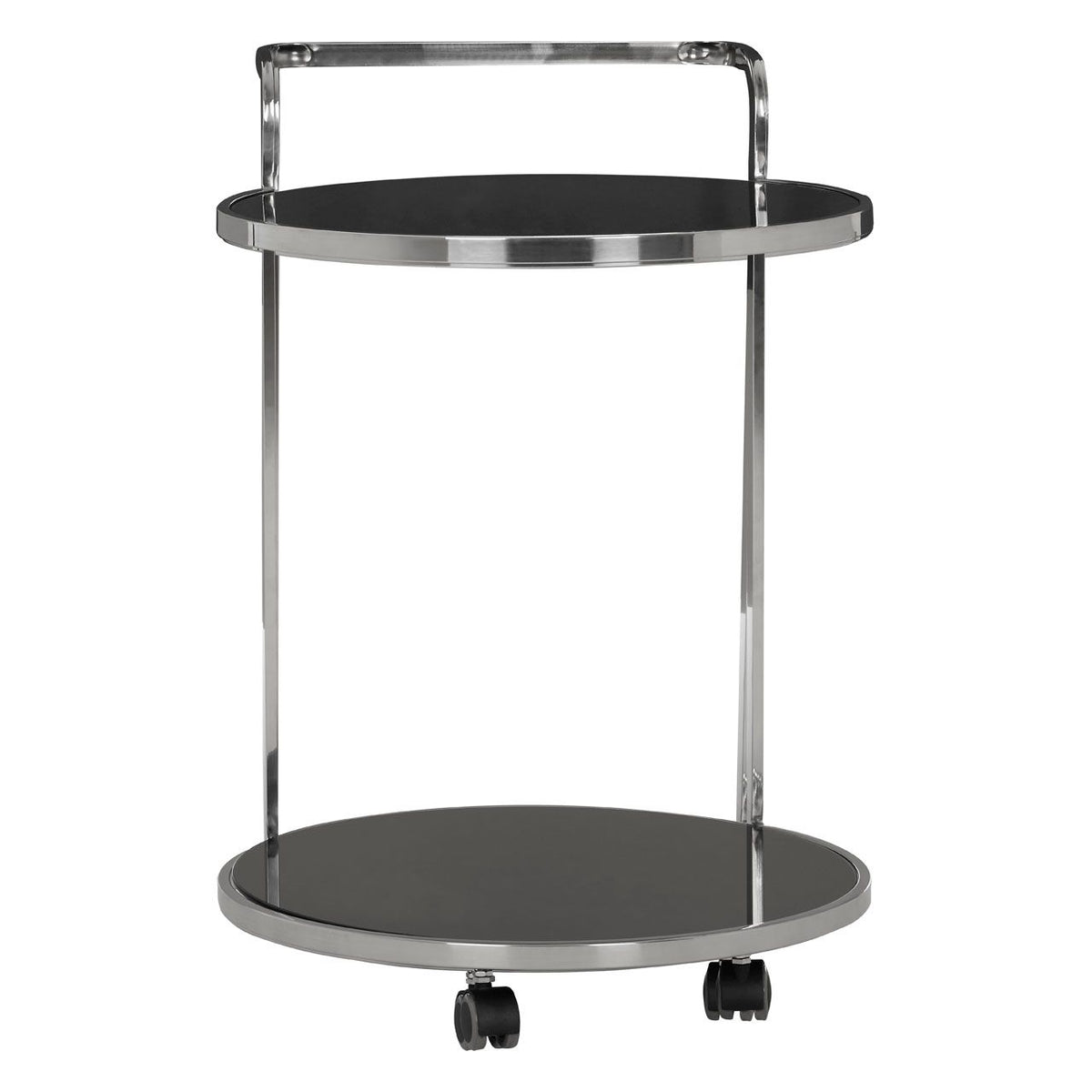 Ackley 2 Tier Monochromatic Drinks Trolley