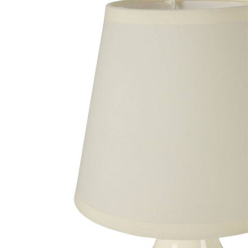 Orbo Set Of Two Cream Ceramic Table Lamps