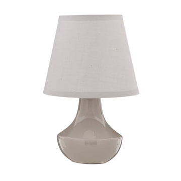 Orbo Set of 2 Grey Ceramic Table Lamps
